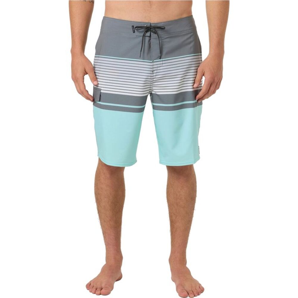 O'Neill Mens Lennox Striped Swim Bottom Board Shorts, NWT